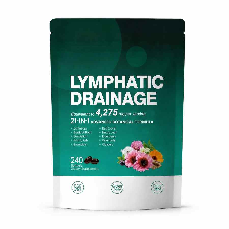 21-in-1 Lymphatic Drainage Softgels